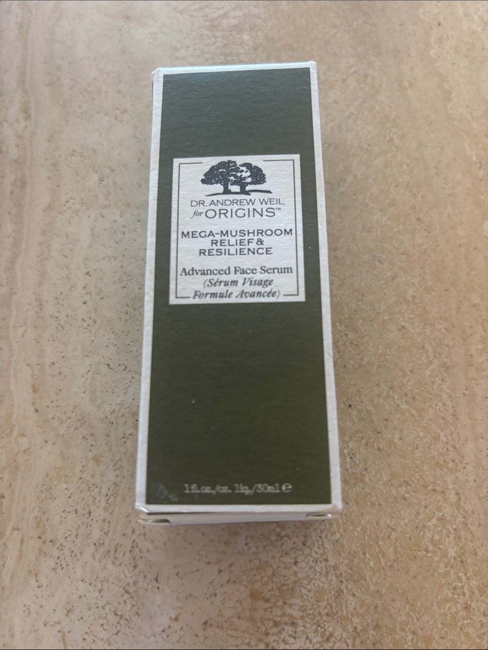Origins Mega-Mushroom Relief & Resilience Advanced Face Serum - Olive Green